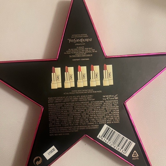 Yves Saint Laurent YSL Rouge Pur Couture 5pc Mini Lipstick Collection Gift Set - Picture 3 of 6